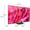 Televizor OLED Samsung 55S90C, 138 cm, Smart TV, 4K Ultra HD, Clasa G