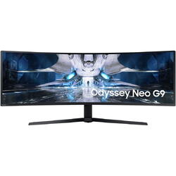 Monitor curbat LED VA Samsung Odyssey G9 Neo 49", Dual QHD, Display Port, 1ms, 240Hz, FreeSync, Vesa, Negru