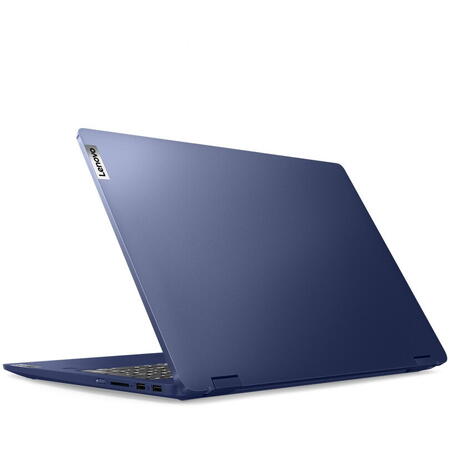 Laptop Lenovo IdeaPad Flex 5 16ABR8 cu procesor AMD Ryzen™ 5 7530U pana la 4.50 GHz, 16", WUXGA, IPS, Touch, 16GB, 512GB SSD, AMD Radeon™ Graphics, Windows 11 Home, Abyss Blue
