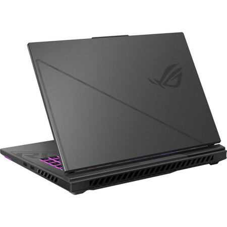 Laptop Gaming ASUS ROG Strix G16 G614JV cu procesor Intel® Core™ i7-13650HX pana la 4.90 GHz, 16", FHD+, IPS, 165Hz, 16GB DDR5, 512GB SSD, NVIDIA® GeForce RTX™ 4060 8GB GDDR6, No OS, Eclipse Gray