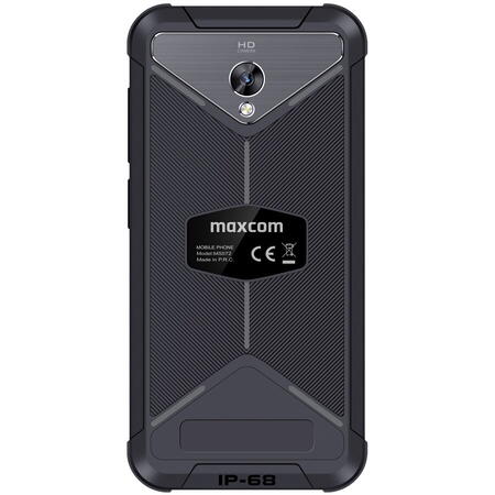 Telefon mobil Maxcom MS572, Dual SIM, 32GB, 3GB RAM, 4G, Black
