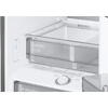Combina frigorifica Samsung RB38A7CGTS9/EF, Bespoke, 387 l, No Frost, Clasa A, Twin & Metal Cooling, Cool Select+, Digital Inverter, Raft sticle, H 203 cm, Dark Inox