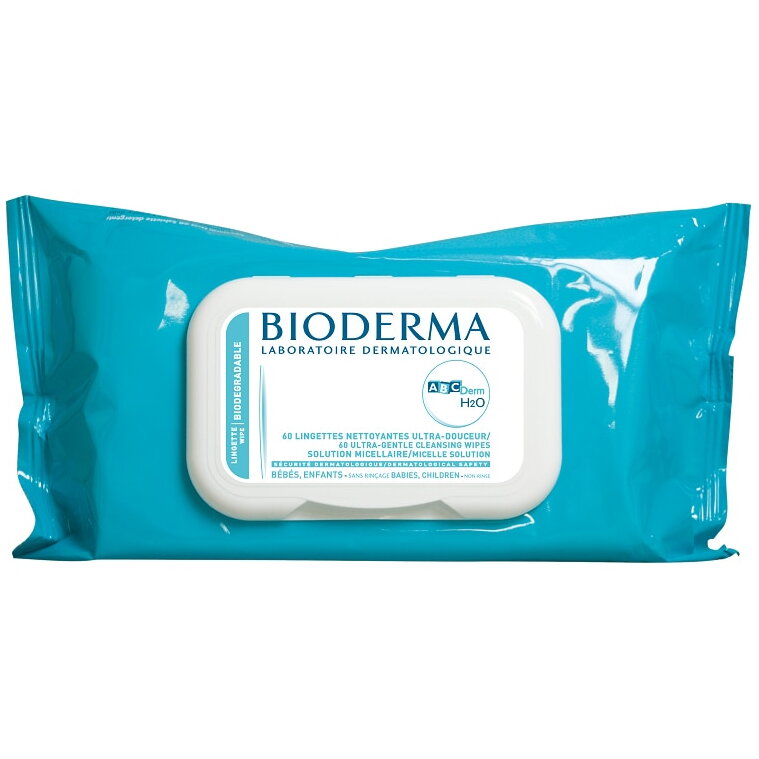 Servetele umede Bioderma ABCDerm, 60 buc