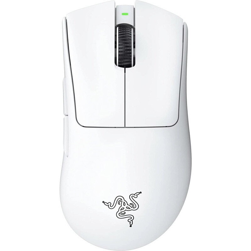 Mouse gaming wireless Razer DeathAdder V3 Pro, USB, 30k DPI, alb