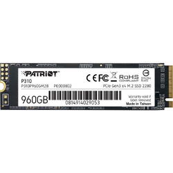 SSD Patriot P310 960GB PCI Express 3.0 x4 M.2 2280