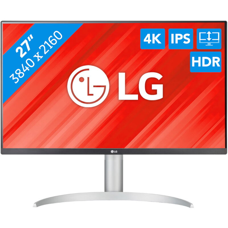 Monitor LED LG 27UP650P-W 27 inch UHD IPS 5 ms 60 Hz HDR FreeSync