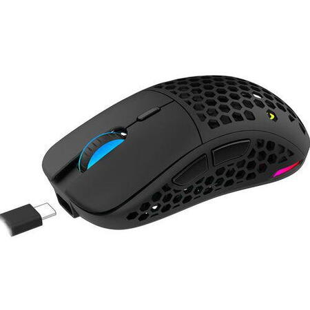 Mouse AQIRYS TGA, wireless, negru
