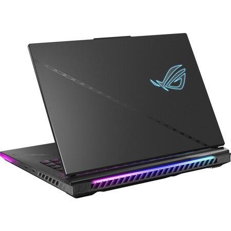 Laptop Gaming ASUS ROG Strix SCAR 16 G634JZ cu procesor Intel® Core™ i9-13980HX pana la 5.60 GHz, 16", QHD+, 240Hz, 32GB, 2 x 1TB SSD RAID 0, NVIDIA® GeForce RTX™ 4080 12GB GDDR6, Windows 11 Home, Off Black