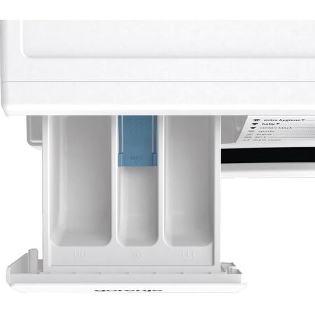 Masina de spalat rufe slim Gorenje WNHPI72SCS, SteamTech, 7 kg, 1200rpm, Clasa C, alb