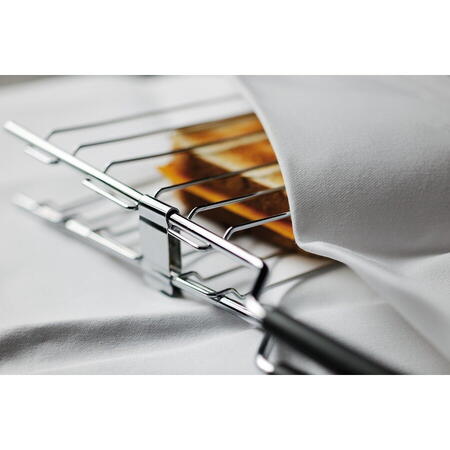 Prajitor de paine KitchenAid Artisan 5KMT2204EBK, 2 sloturi, 1250 W, cast iron black