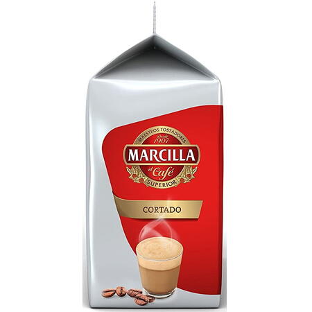 Capsule cafea Tassimo Marcilla Cortado, 16 capsule, 184g