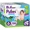 Scutece Pufies Fashion&Nature, Monthly Pack, 6 Extra Large, 13+ kg, 126 buc