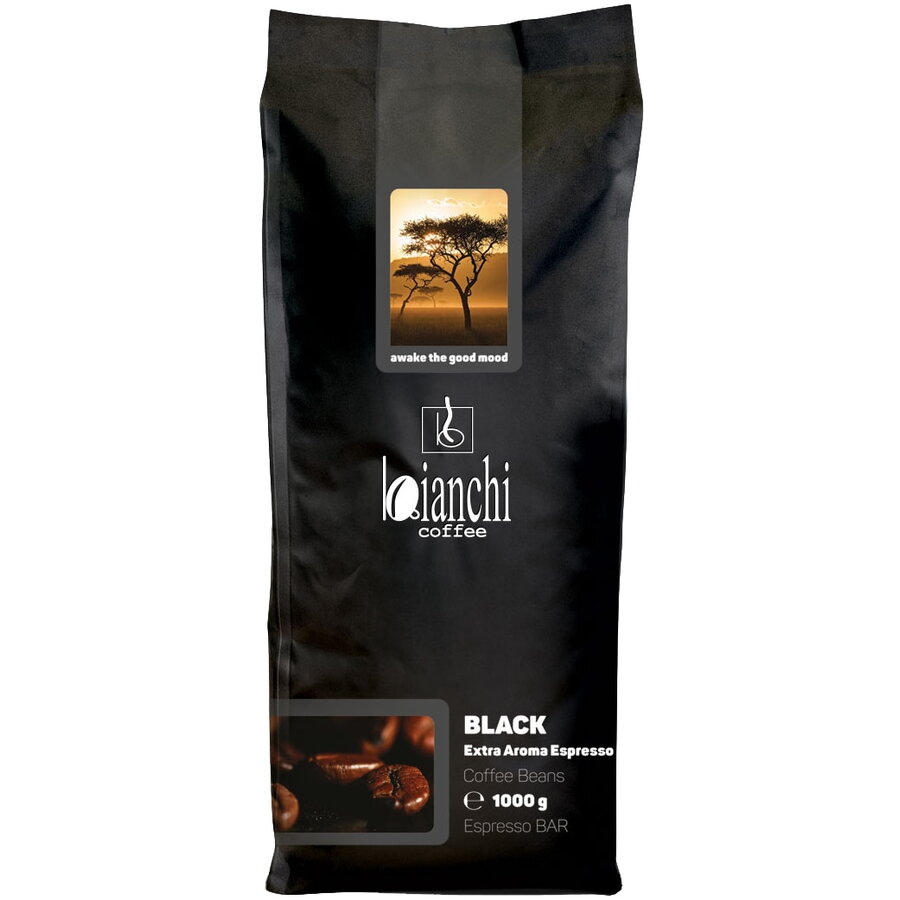 Cafea boabe Bianchi Black, 1 Kg