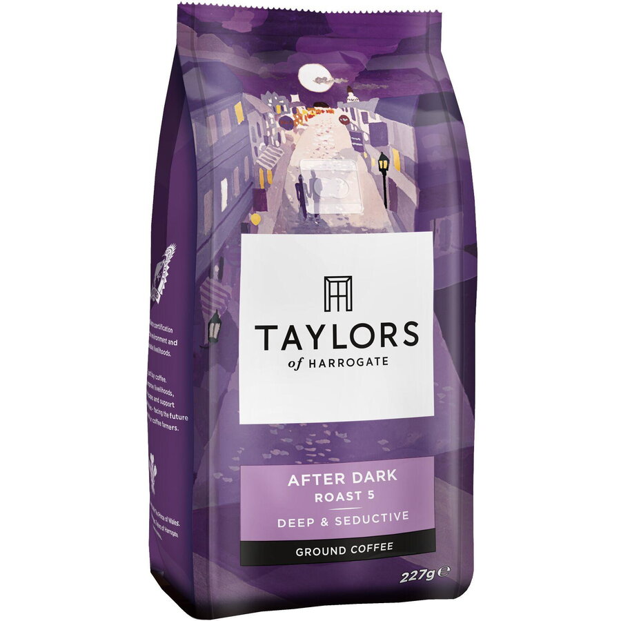 Cafea macinata Taylors of Harrogate After Dark, 100% Arabica, 227 gr