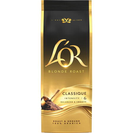 Cafea macinata L’OR Classique, Intensitate 6, 250g