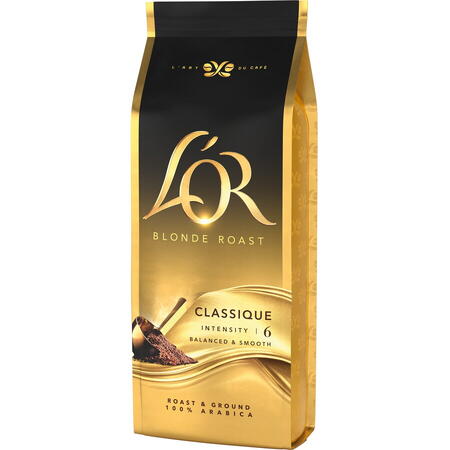Cafea macinata L’OR Classique, Intensitate 6, 250g