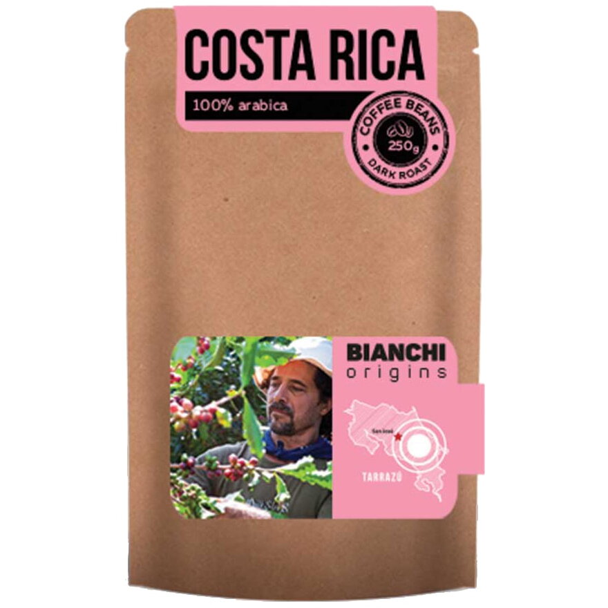 Cafea boabe Bianchi Origins Costa Rica, 250 g