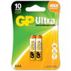 GP Batteries Baterie Ultra Alcalina AAA (LR03) 1.5V alcalina, blister 2 buc