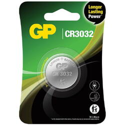 GP Batteries Baterie butoni (CR3032) 3V lithium, blister 1 buc