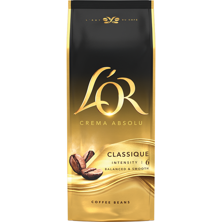 Cafea boabe L'OR Crema Absolu Classique, 1 kg