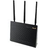 Router wireless ASUS DSL-AC68U, AC1900, 600 + 1300 Mbps, 4 x RJ45 10/100/1000 Mbps, USB 3.0, Negru