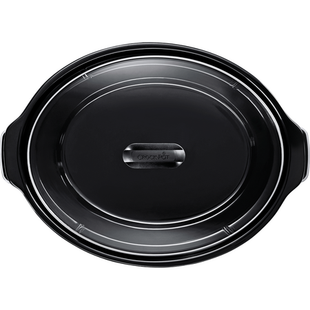 Slow cooker Crock-Pot CSC063X-01, 7.5 l, digital, vas ceramica, capac de sticla, inox