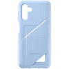 Husa de protectie Samsung Card Slot Cover pentru Galaxy A13 5G, Artic Blue