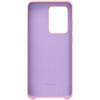 Husa de protectie Samsung Silicone Cover pentru Galaxy S20 Ultra, Pink