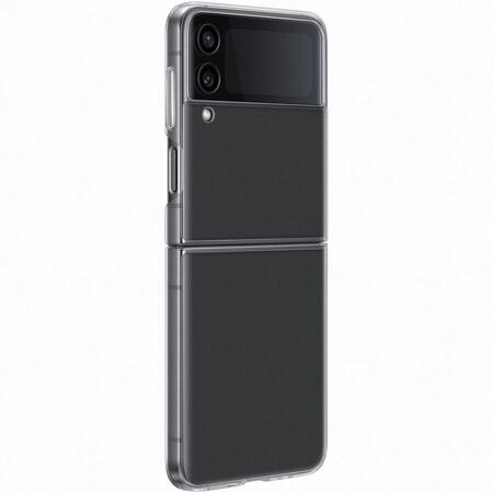 Husa de protectie Samsung Clear Slim Cover pentru Galaxy Z Flip4, Transparent