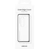 Husa de protectie Samsung Clear Edge Cover pentru Samsung Galaxy Z Fold4, Transparent