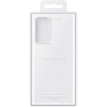 Galaxy Note 20 Ultra; Clear Cover; Transparent