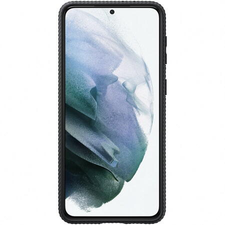 Husa de protectie Samsung Protective Standing Cover pentru Galaxy S21 Plus, Black