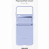 Husa de protectie Samsung Flap Leather Cover pentru Galaxy Z Flip4, Serene Purple
