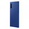 Husa de protectie Samsung Leather pentru Samsung Galaxy Note 10, Blue
