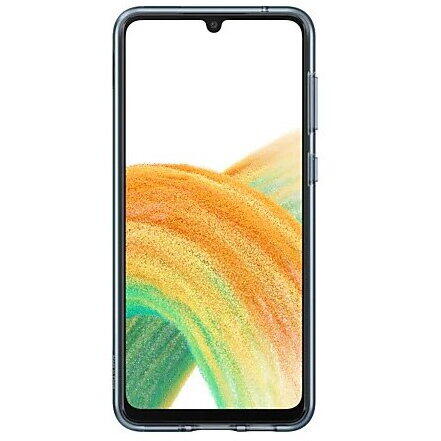 Husă Slim Strap Cover Black pentru telefon Galaxy A33 5G
