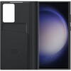 Husa de protectie Samsung Smart View Wallet Case pentru Galaxy S23 Ultra, Black