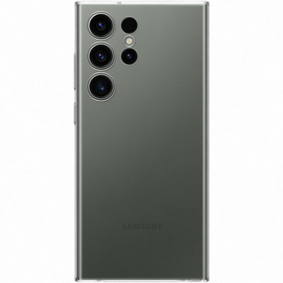 Husa de protectie Samsung Clear Case pentru Galaxy S23 Ultra, Transparent
