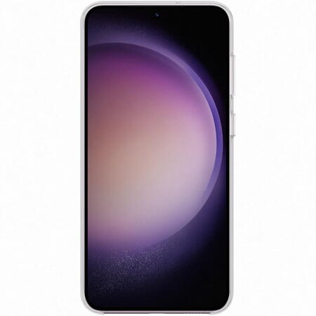 Husa de protectie Samsung Clear Gadget Case pentru Galaxy S23 Plus, Transparent