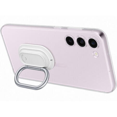 Husa de protectie Samsung Clear Gadget Case pentru Galaxy S23 Plus, Transparent