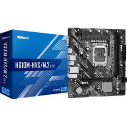ASROCK Placa de baza H610M-HVS/M.2 R2.0 , LGA 1700 micro ATX
