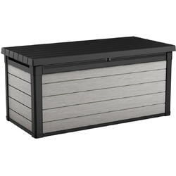 Lada multifunctionala de depozitare KETER Denali DuoTech 570L, 151,7x72,5x70 cm, culoare gri