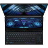Laptop Gaming ASUS ROG Zephyrus Duo 16 GX650PY cu procesor AMD Ryzen™ 9 7945HX pana la 5.40 GHz, 16", QHD+, Mini LED, 240Hz, 32GB DDR5, 2TB SSD, NVIDIA® GeForce RTX™ 4090 16GB GDDR6, Windows 11 Home, Black