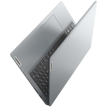Laptop Lenovo IdeaPad 1 15AMN7 cu procesor AMD Athlon™ Gold 7220U pana la 3.7 GHz, 15.6", HD, 4GB, 256GB SSD, AMD Radeon™ 610M, No OS, Cloud Grey