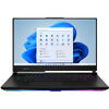 Laptop Gaming ASUS ROG Strix SCAR 17 G733PZ cu procesor AMD Ryzen™ 9 7945HX pana la 5.40 GHz, 17.3", WQHD, IPS, 240Hz, 32GB DDR5, 2TB SSD, NVIDIA® GeForce RTX™ 4080 12GB GDDR6, Windows 11 Home, Off Black