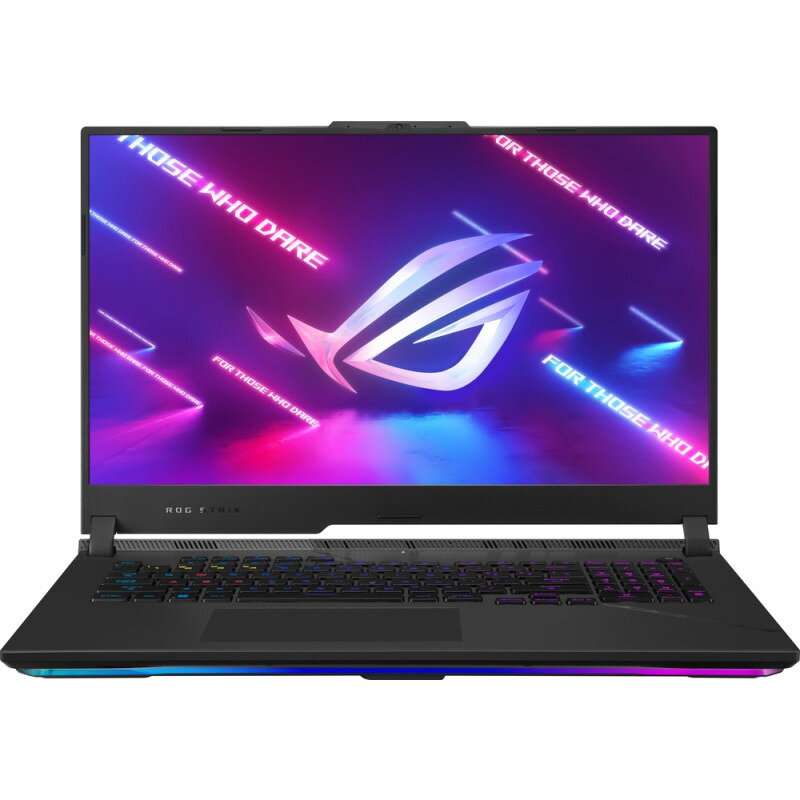 Laptop Gaming ASUS ROG Strix SCAR 17 G733PY cu procesor AMD Ryzen™ 9 7945HX pana la 5.40 GHz, 17.3, WQHD, IPS, 240Hz, 32GB DDR5, 1TB SSD, NVIDIA® GeForce RTX™ 4090 16GB GDDR6, No OS, Off Black