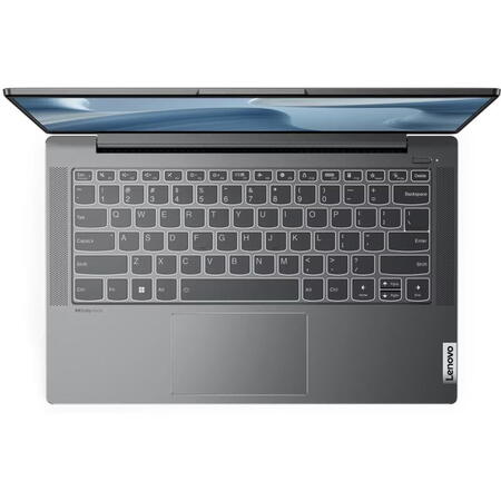 Laptop Lenovo IdeaPad 5 14IAL7 cu procesor Intel® Core™ i5-1240P pana la 4.4 GHz, 14", Full HD, IPS, 16GB, 512GB SSD, Intel® Iris® Xe Graphics, No OS, Storm Grey