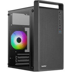 Aerocool Carcasa PGS CS-109-G-BK-v1 FRGB Black