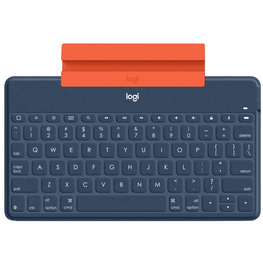 Tastatura Wireless Logitech 920-010060, Pentru Ipad, Iphone Si Apple Tv, Albastru, Uk Layout