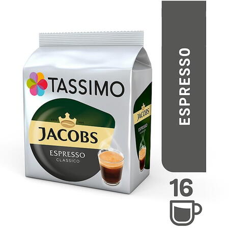 Set 3 x Capsule cafea, Jacobs Tassimo mixed pack, 40 bauturi, 48 capsule