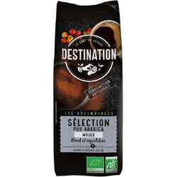 Cafea macinata Eco Destination Pur Arabica Selection, 250 g
